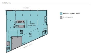 25 Park Row, New York, NY for lease Floor Plan- Image 1 of 2