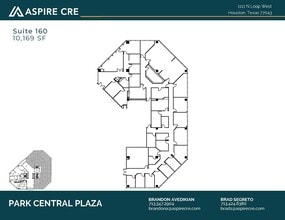 1111 N Loop W, Houston, TX à louer Plan d’étage- Image 1 de 1