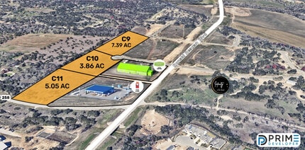 3351 County Road 258, Liberty Hill, TX - Aerial  map view - Image1