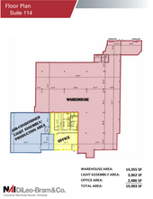 201 Circle Dr N, Piscataway, NJ for lease Floor Plan- Image 1 of 2