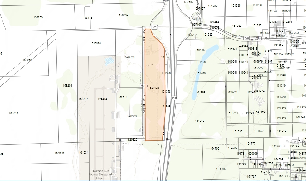 0 Airport Rd, Angleton, TX for sale - Plat Map - Image 2 of 2