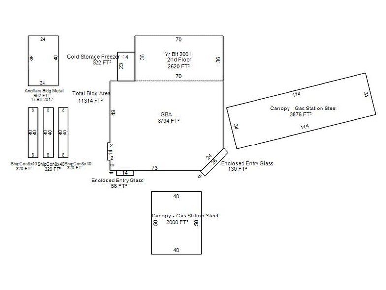 4600 NE 120th St, Oklahoma City, OK à vendre - Plan d’étage - Image 2 de 2