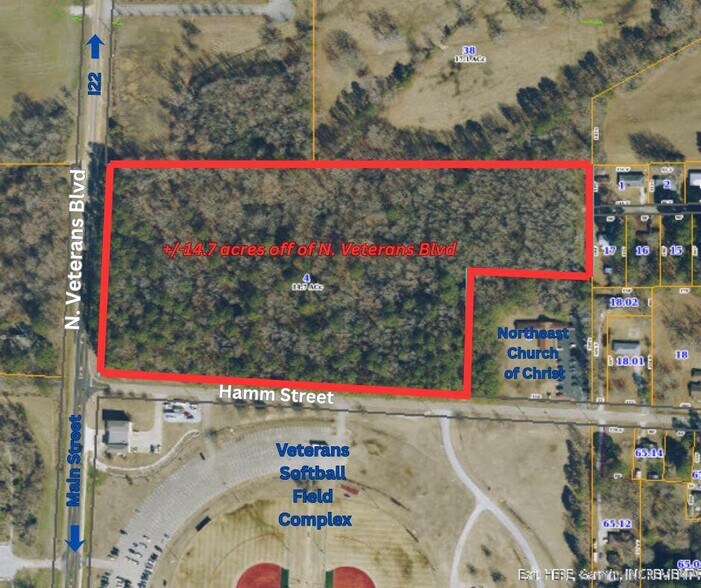 TBD North Veterans Memorial Boulevard +/-14.7 acre Blvd, Tupelo, MS à vendre - Photo principale - Image 1 de 10