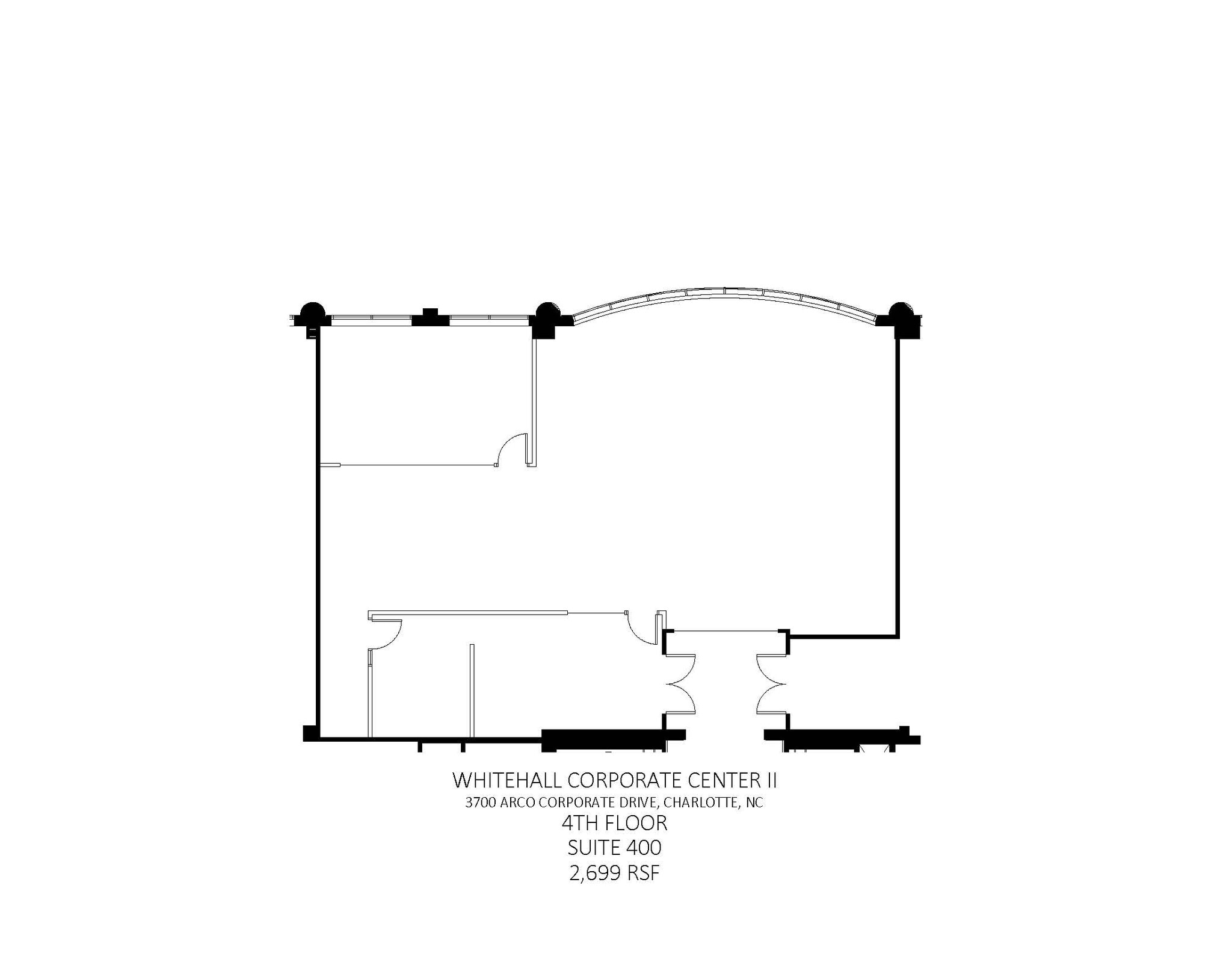 3700 Arco Corporate Dr, Charlotte, NC for lease Floor Plan- Image 1 of 2