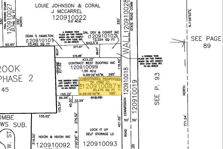 817 Wall Ave, Ogden, UT à louer - Plan cadastral - Image 2 de 3