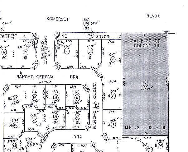 8650 Somerset Blvd, Paramount, CA à louer - Plan cadastral - Image 2 de 4