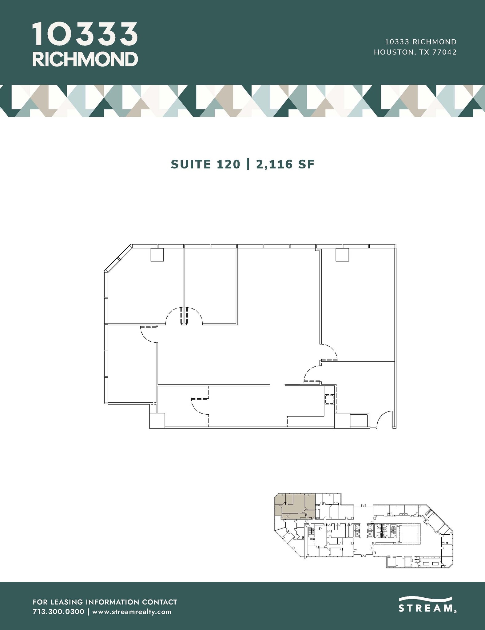 10333 Richmond Ave, Houston, TX for lease Floor Plan- Image 1 of 1