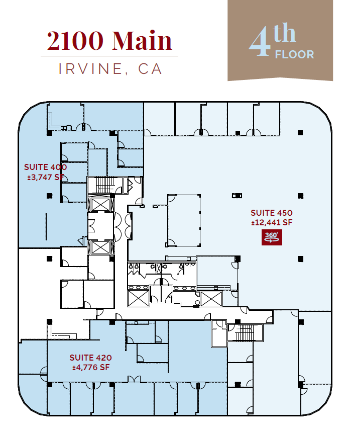 2100 Main St, Irvine, CA for lease Floor Plan- Image 1 of 1