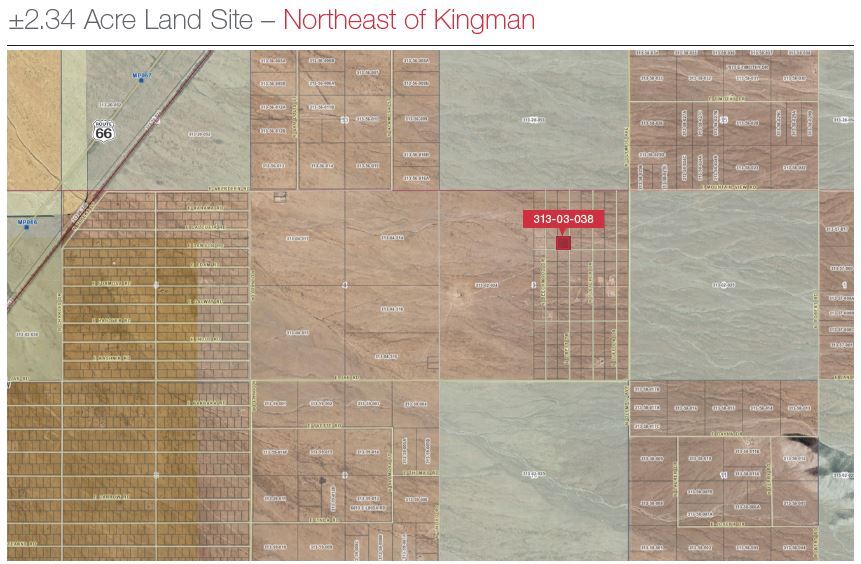 2.34 Acres Mojave County, Kingman, AZ à vendre - Plan cadastral - Image 3 de 5