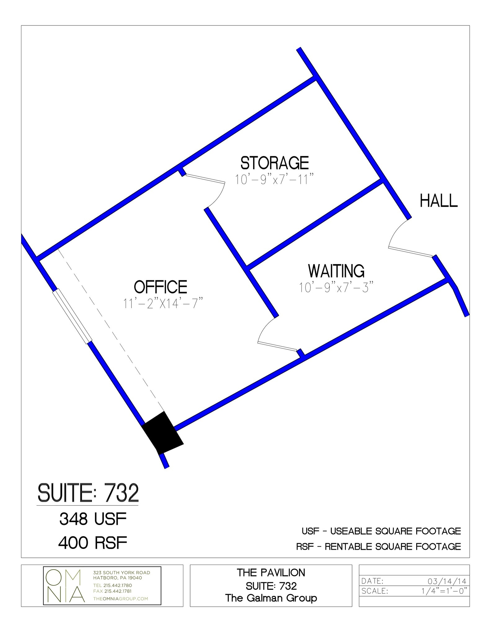 261 Old York Rd, Jenkintown, PA à louer Plan d’étage- Image 1 de 1