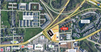 2475/2491 University Ave, Green Bay, WI - Aerial map view - Image1