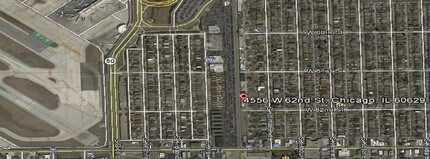4556 W 62nd St, Chicago, IL - AERIAL map view