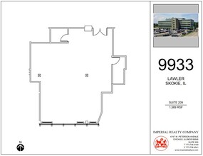 9933 Lawler Ave, Skokie, IL à louer Plan d  tage- Image 2 de 3