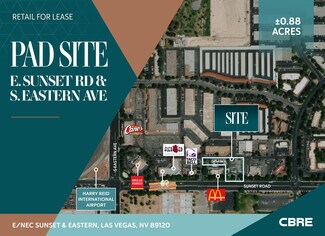 Plus de détails pour 2640 E Sunset Rd, Las Vegas, NV - Terrain à louer