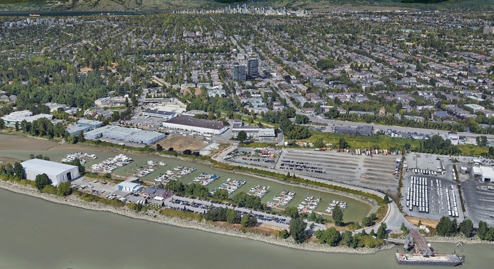 9150 Bentley St, Vancouver, BC for lease - Aerial - Image 3 of 5