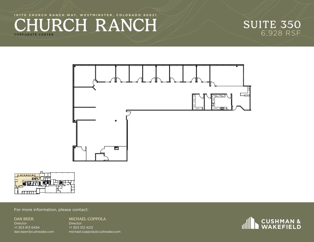 10170 Church Ranch Way, Westminster, CO for lease Floor Plan- Image 1 of 1