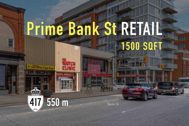 Plus de détails pour 431 Bank St, Ottawa, ON - Commerce de détail à vendre