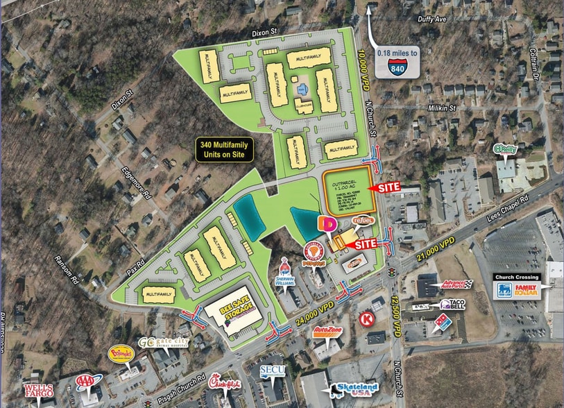 100 Pisgah Church Rd, Greensboro, NC for lease - Building Photo - Image 2 of 5