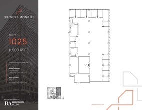 33 W Monroe St, Chicago, IL for lease Floor Plan- Image 1 of 6