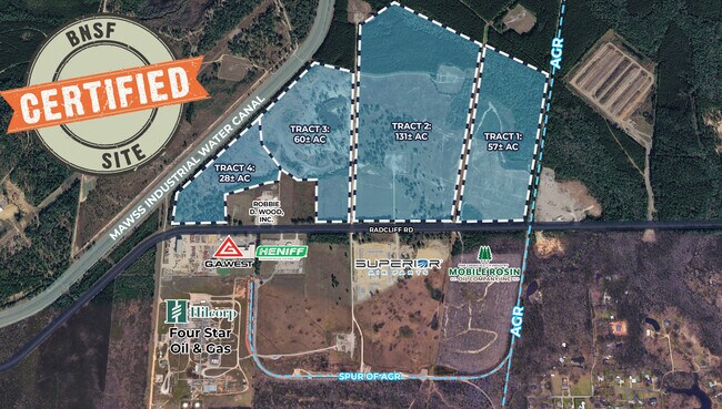 Plus de détails pour 1101 Radcliff Rd, Saraland, AL - Terrain à vendre