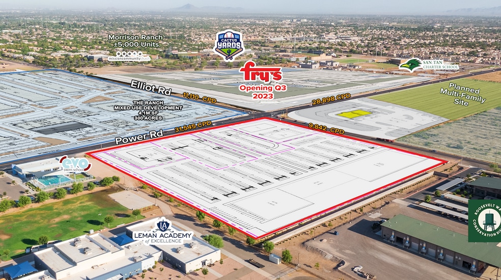 SEC Elliot & Power Rd, Mesa, AZ for lease - Building Photo - Image 2 of 6