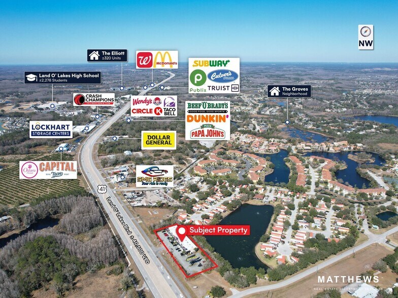 6442-6480 Land O Lakes Blvd, Land O' Lakes, FL à vendre - Photo du bâtiment - Image 3 de 4