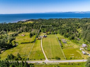 1885 Central Rd, Hornby Island, BC - AÉRIEN  Vue de la carte
