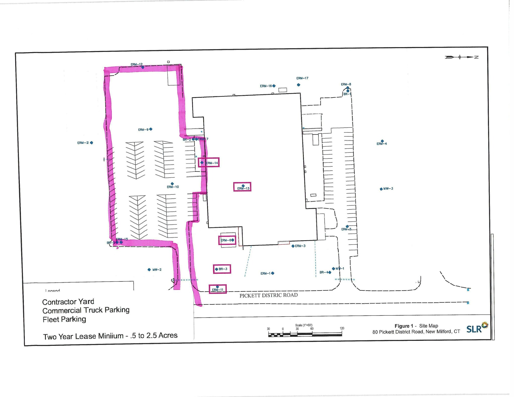 80 Pickett District Rd, New Milford, CT à louer Plan de site- Image 1 de 6