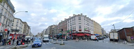 Pantin - Aérien Vue de la carte