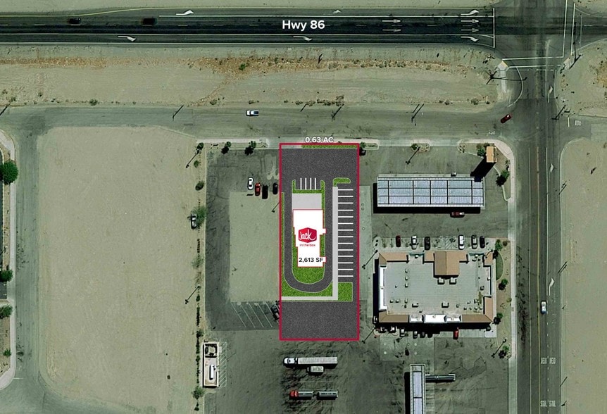 2086 Service Rd, Thermal, CA à vendre - Aérien - Image 3 de 10