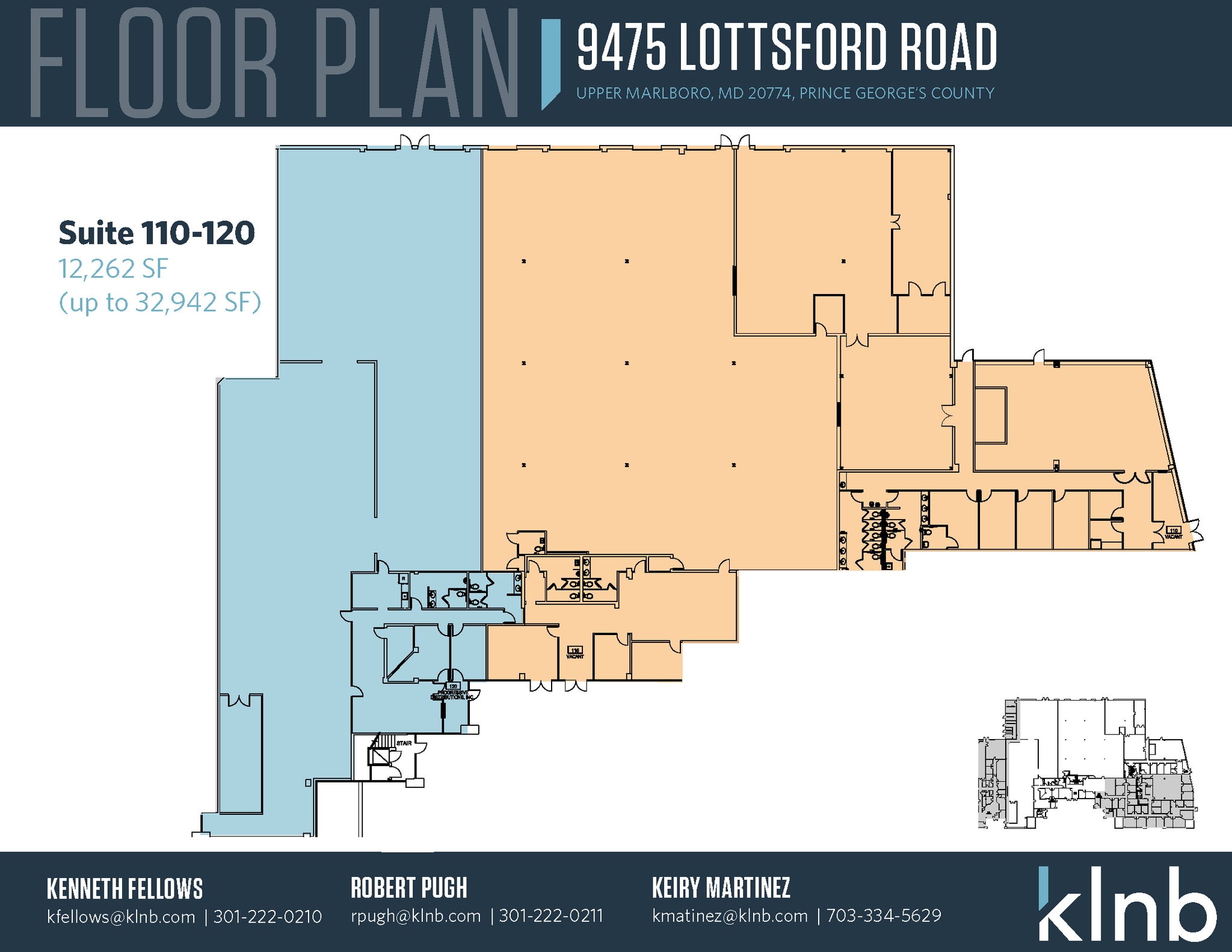 9475 Lottsford Rd, Largo, MD for lease Floor Plan- Image 1 of 1