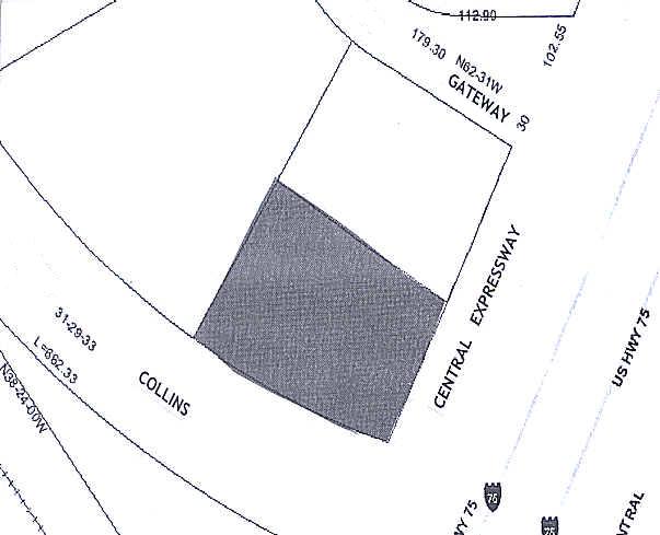 1565 N Central Expy, Richardson, TX à louer - Plan cadastral - Image 2 de 5