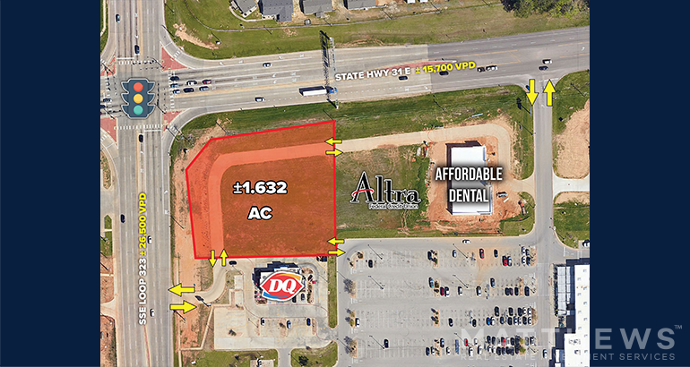 SEC SE 323 & TX-31 loop, Tyler, TX à louer - Photo du bâtiment - Image 3 de 5