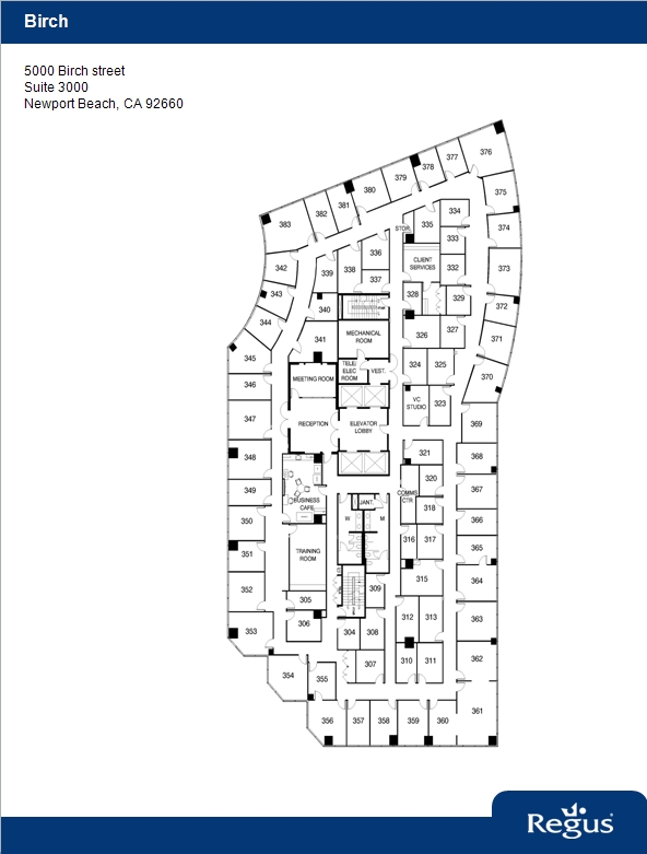 5000 Birch St, Newport Beach, CA for lease Floor Plan- Image 1 of 1