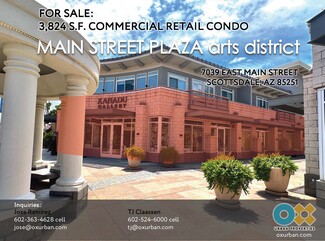 Plus de détails pour 7033-7039 E Main St, Scottsdale, AZ - Vente au détail à vendre