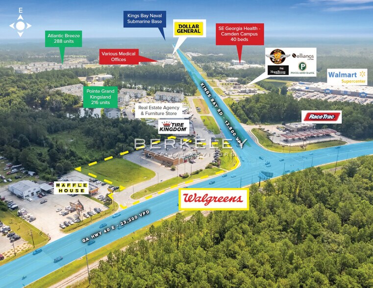 2060 GA Highway 40 E, Kingsland, GA for sale - Building Photo - Image 2 of 7