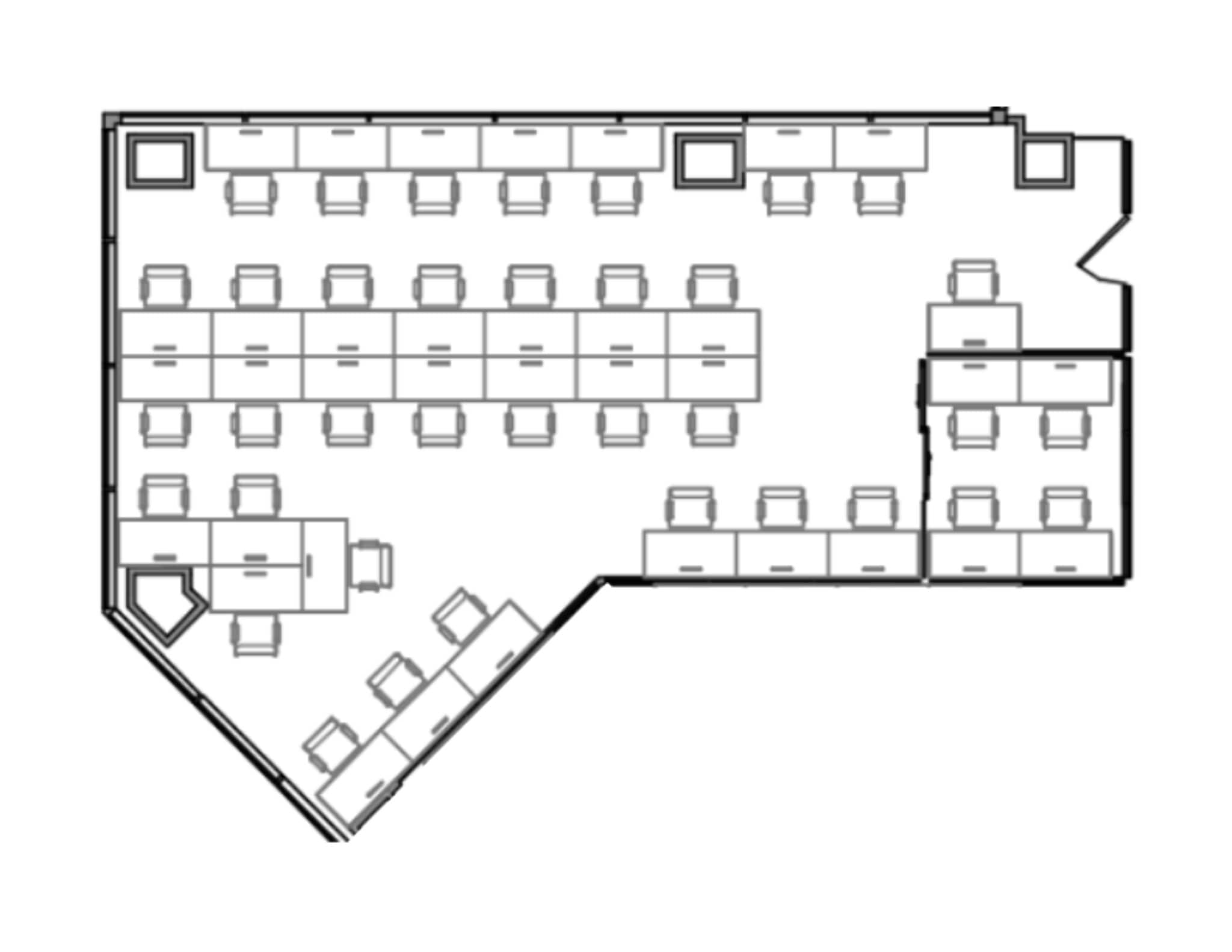 12 E 49th St, New York, NY à louer Plan de site- Image 1 de 1