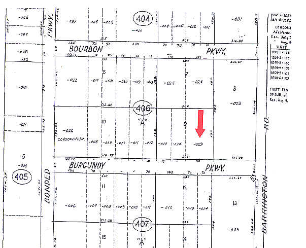 1546-1550 Burgundy Pky, Streamwood, IL for lease - Plat Map - Image 2 of 10
