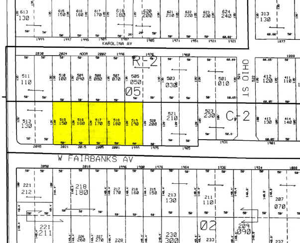 2021 W Fairbanks Ave, Winter Park, FL à vendre - Plan cadastral - Image 2 de 4