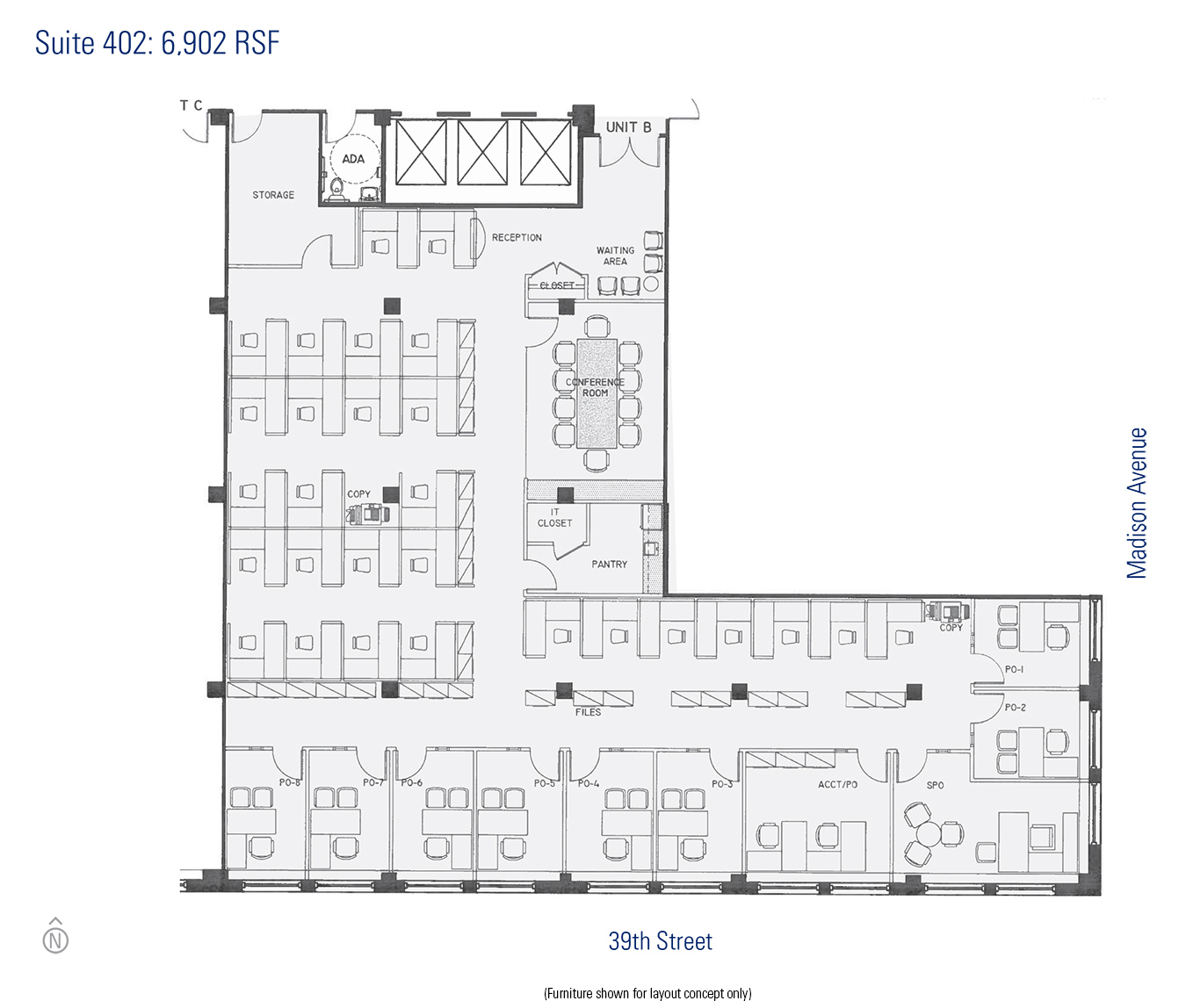 270 Madison Ave, New York, NY for lease Floor Plan- Image 1 of 1