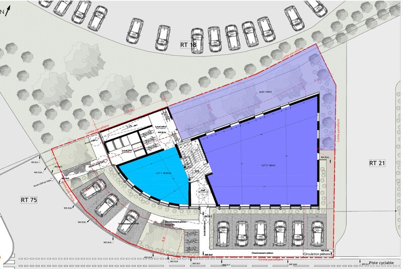 Office in Montpellier for sale - Site Plan - Image 2 of 3