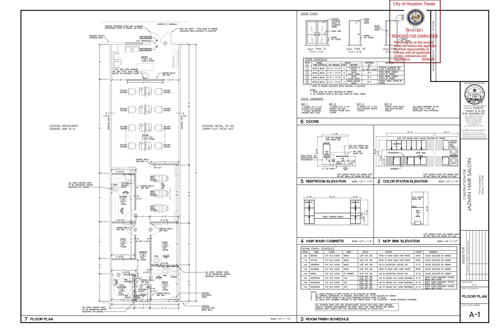 1704 W Loop Fwy N, Houston, TX à louer Plan de site- Image 1 de 1