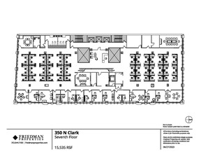 350 N Clark St, Chicago, IL à louer Plan d’étage- Image 1 de 11