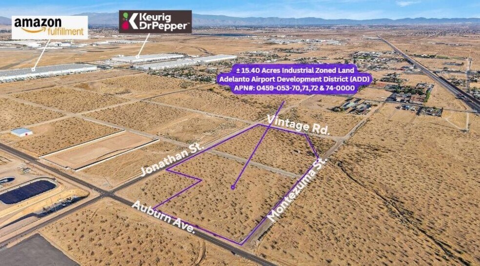 0 Jonathan St, Adelanto, CA à vendre - Photo du bâtiment - Image 3 de 4
