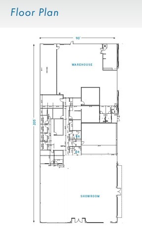 307 E Carmel St, San Marcos, CA for lease Floor Plan- Image 1 of 3