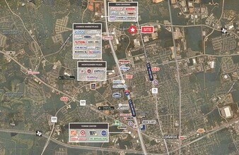 670 N FM 3083 W Rd, Conroe, TX - Aerial map view