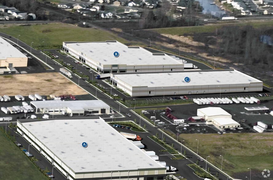 23040-23070 NE Townsend Way, Fairview, OR for lease - Aerial - Image 2 of 6