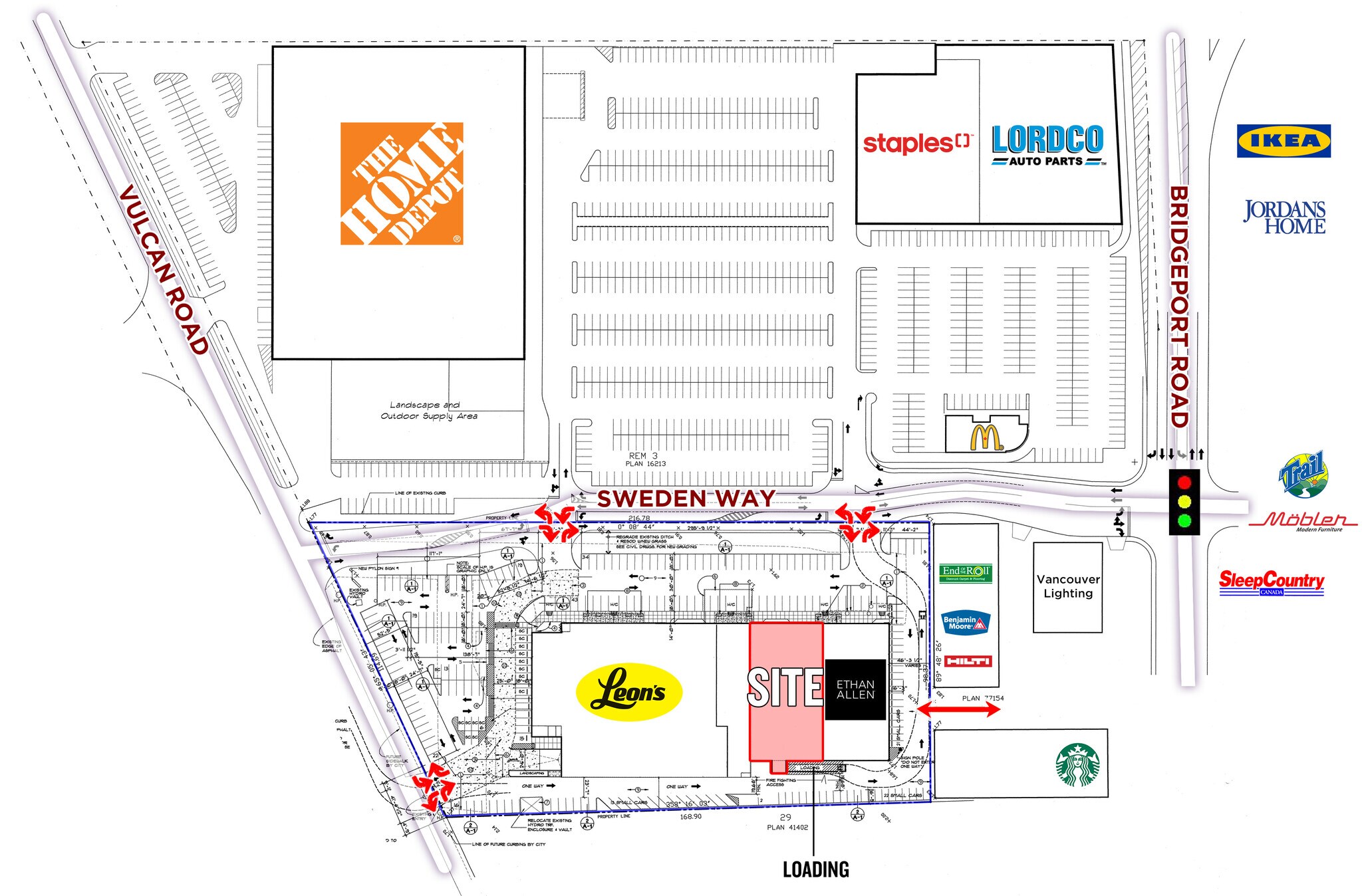 2633 Sweden Way, Richmond, BC à vendre Plan de site- Image 1 de 1