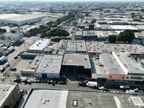 1154 E 11th St, Los Angeles, CA - Aérien Vue de la carte - Image1
