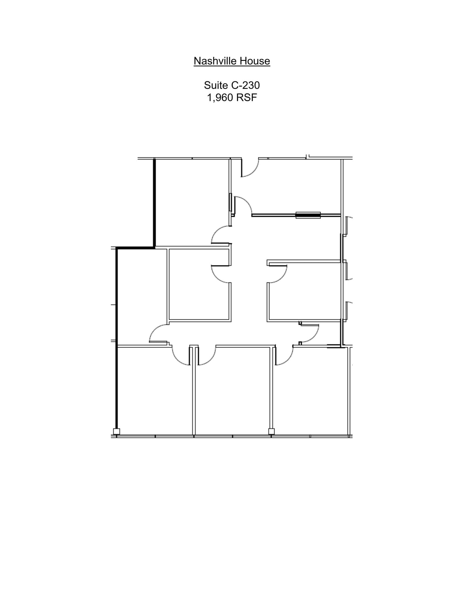 1 Vantage Way, Nashville, TN for lease Site Plan- Image 1 of 1